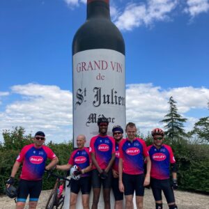 Props Trainees ride Bristol to Bordeaux 2025